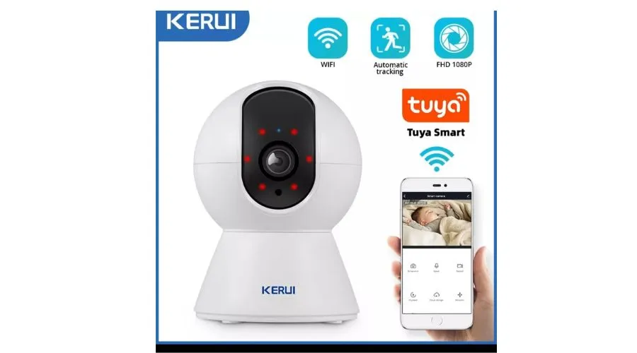 Obrotowa kamera Wifi IP Tuya 1080P HD