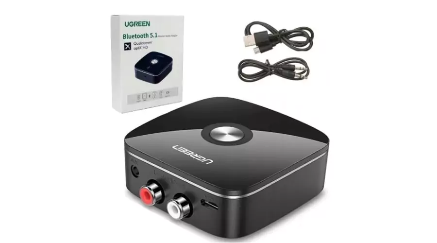 Adapter Odbiornik Bluetooth Ugreen 2xRCA Jack AptX 