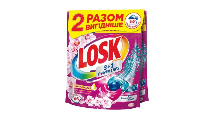 Kapsułki do mycia losk 3+1 kaps