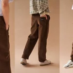 sztruksowe spodnie męskie